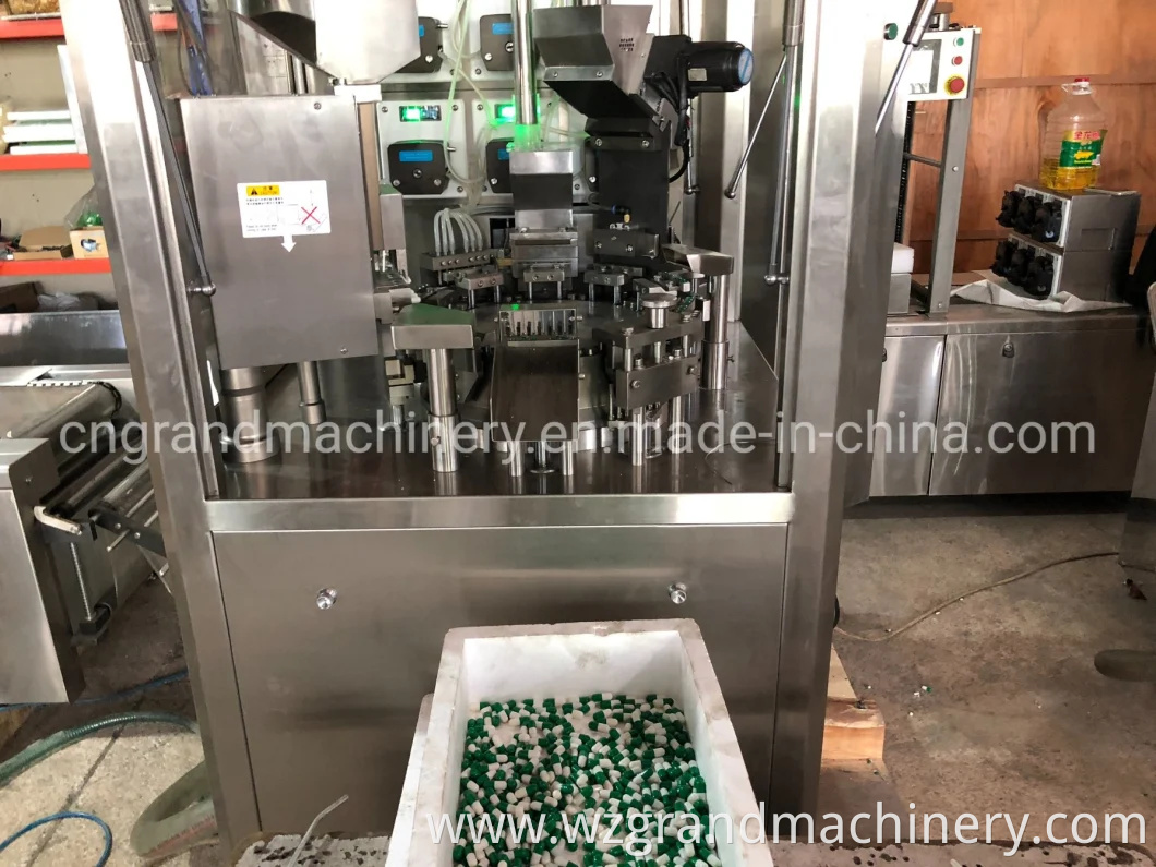 Automatic Liquid Powder Gelatin Small Capsule Filling Machine and Packaging Machine Njp-260